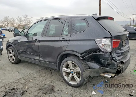 2017 BMW X3 xDrive28I из США, поврежденный, VIN 5UXWX9C38H0W78151